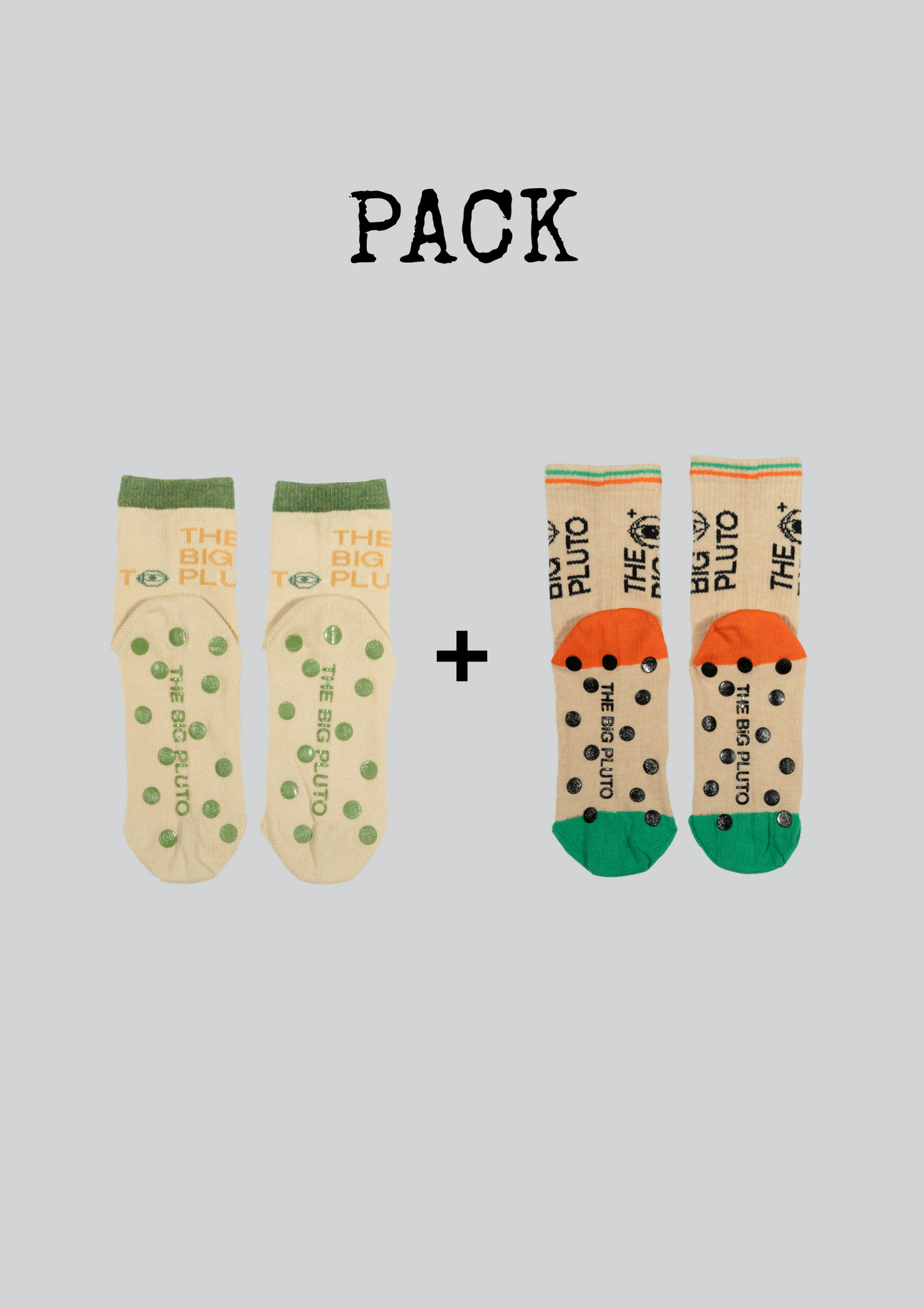 PACK 2 SOCKS THE BIG PLUTO