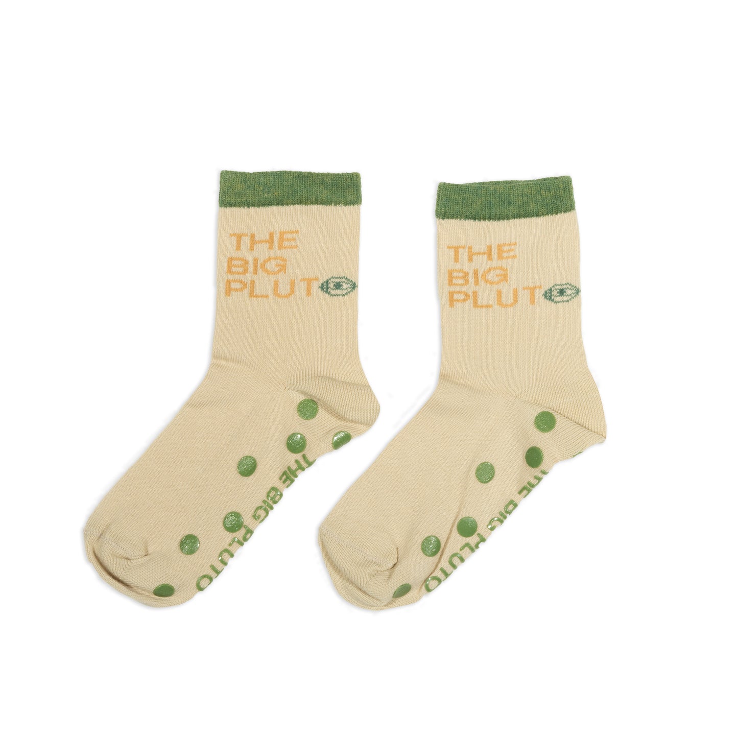 The Big Pluto Socks Green