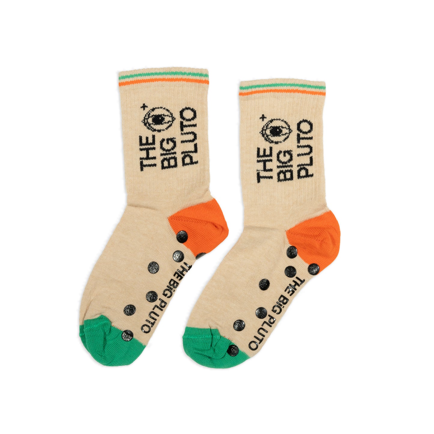 The Big Pluto Socks Beige
