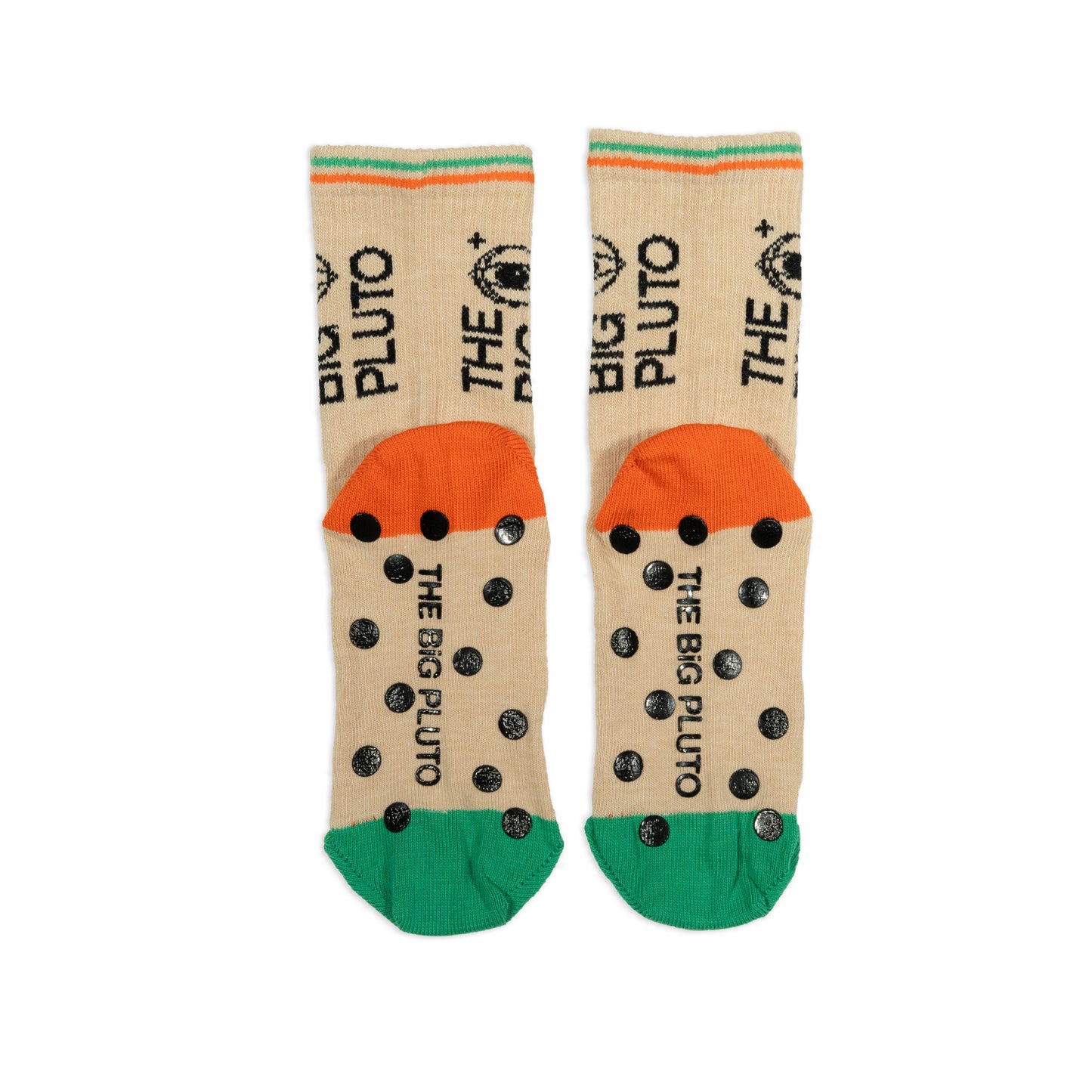 The Big Pluto Socks Beige