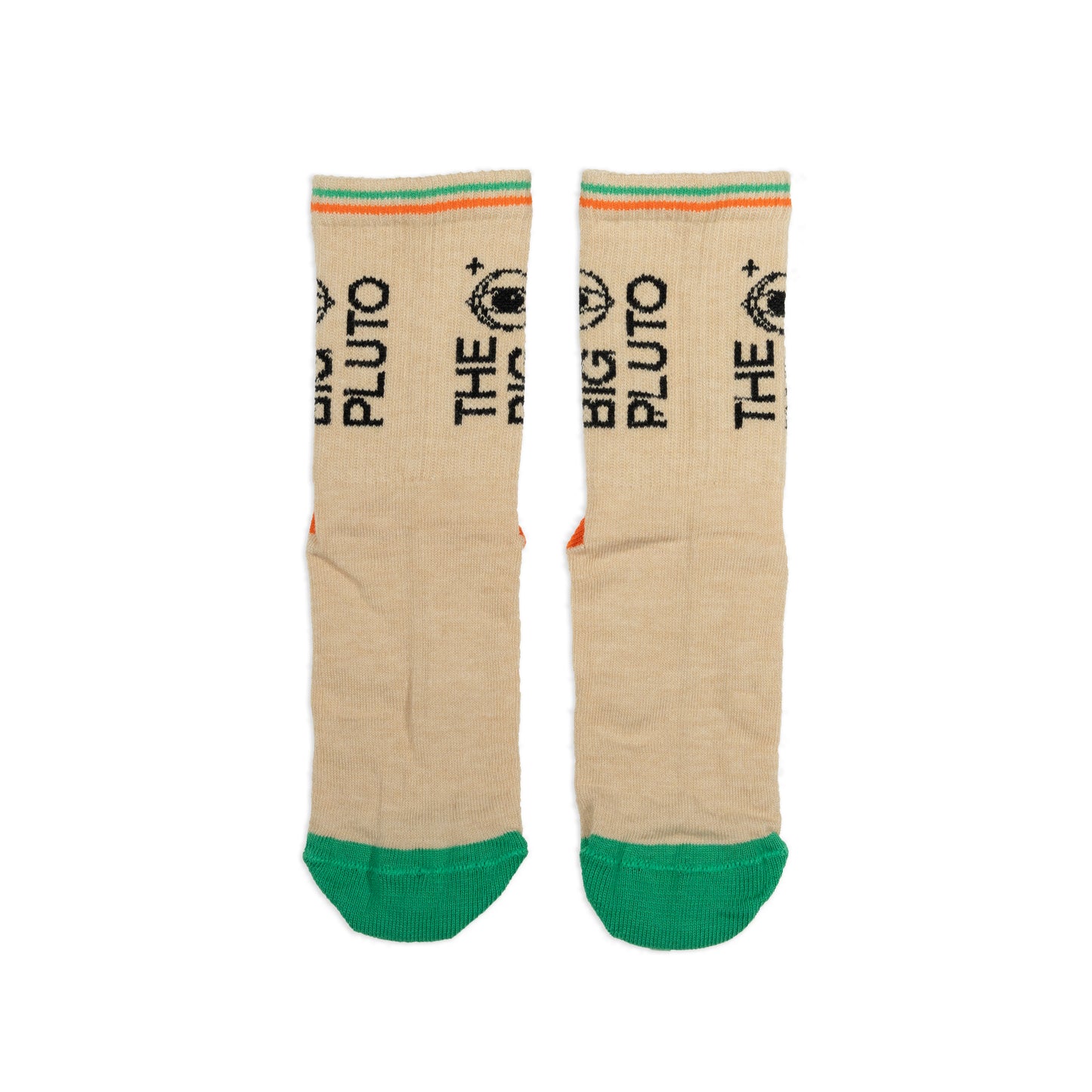 The Big Pluto Socks Beige