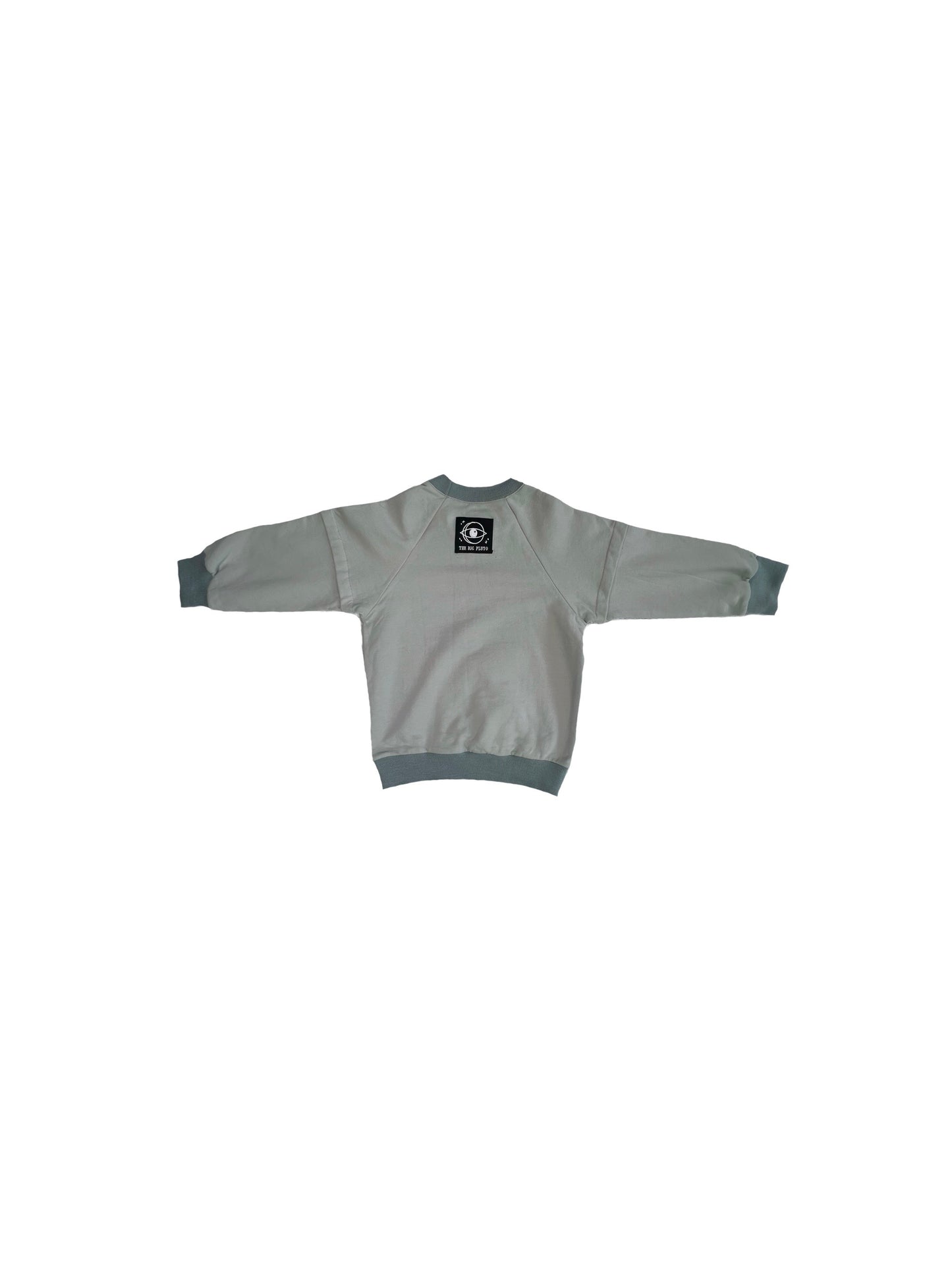 GREY CREW NECK SWEATER