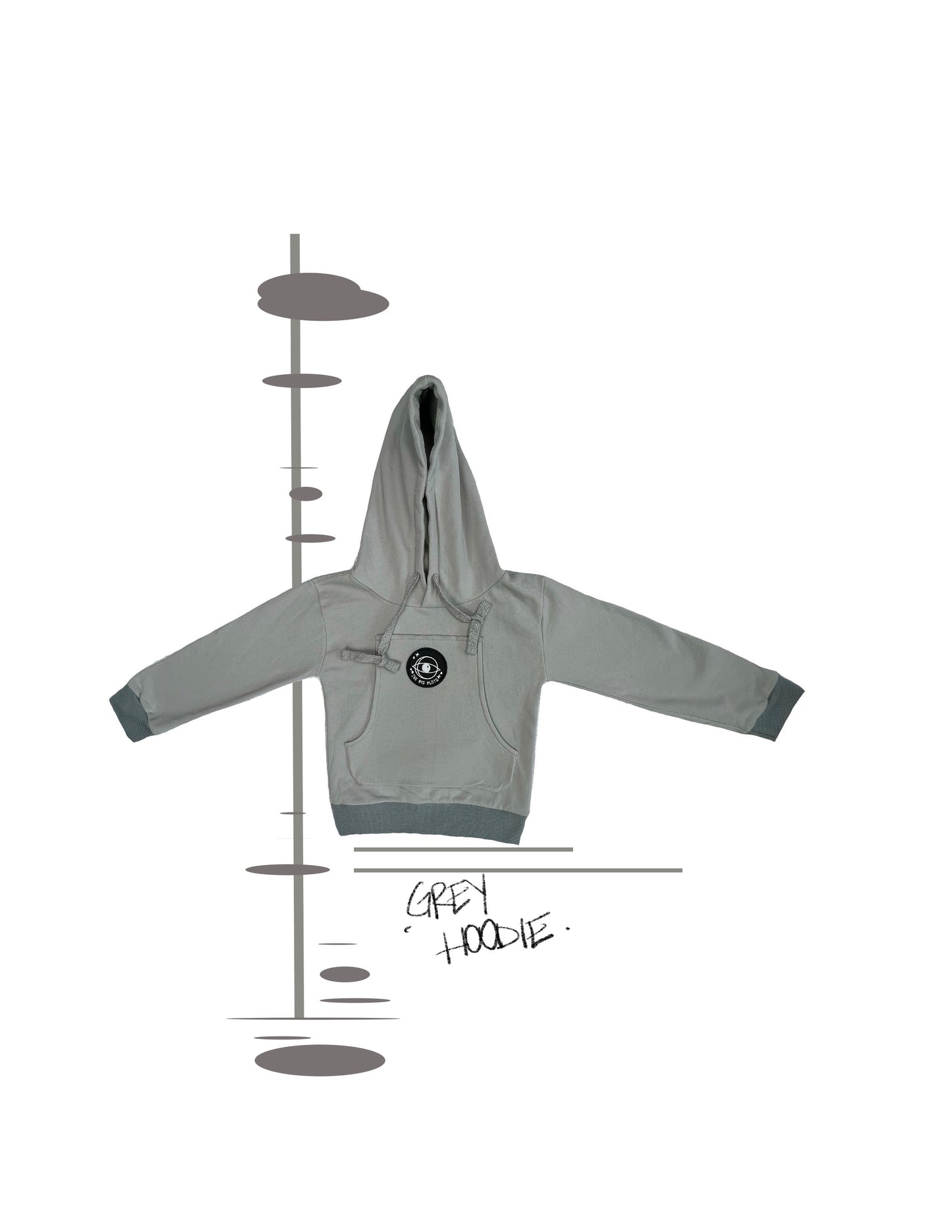 GREY HOODIE LOGO