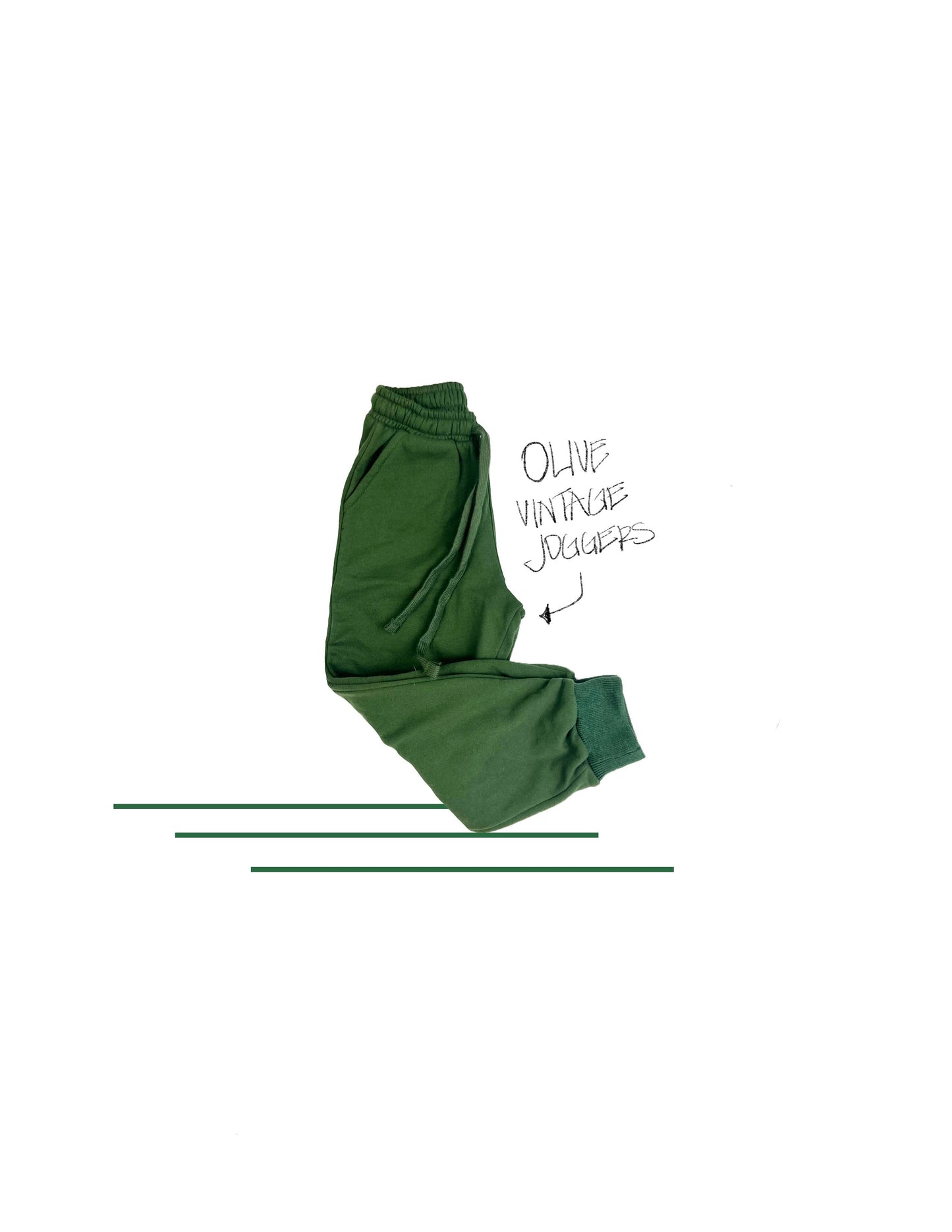 OLIVE JOGGERS