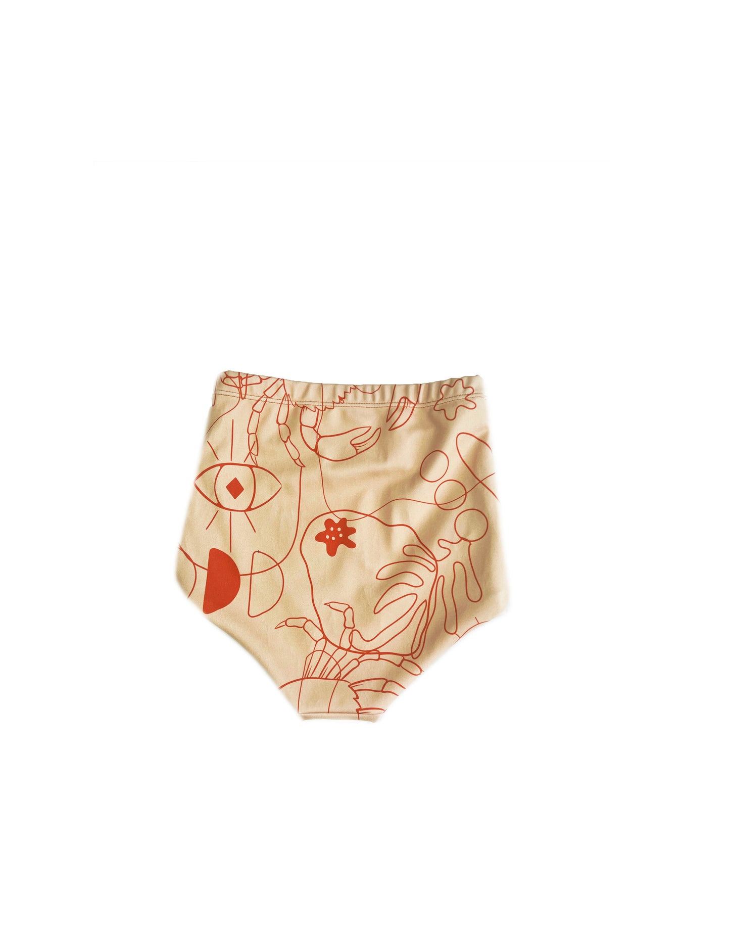 PEACH SAND / RASHGUARD BATHINGSUIT