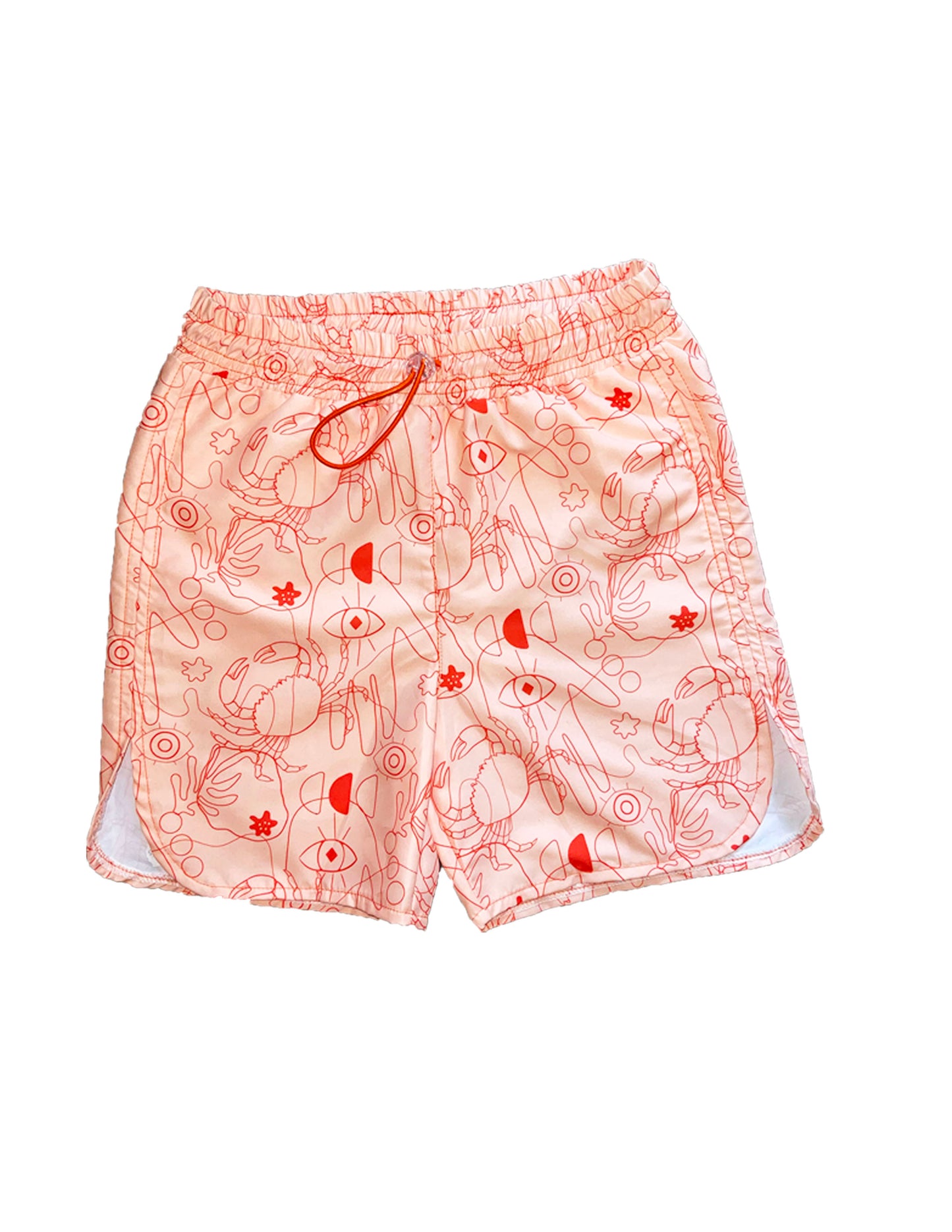 PEACH SAND / SWIM SHORTS