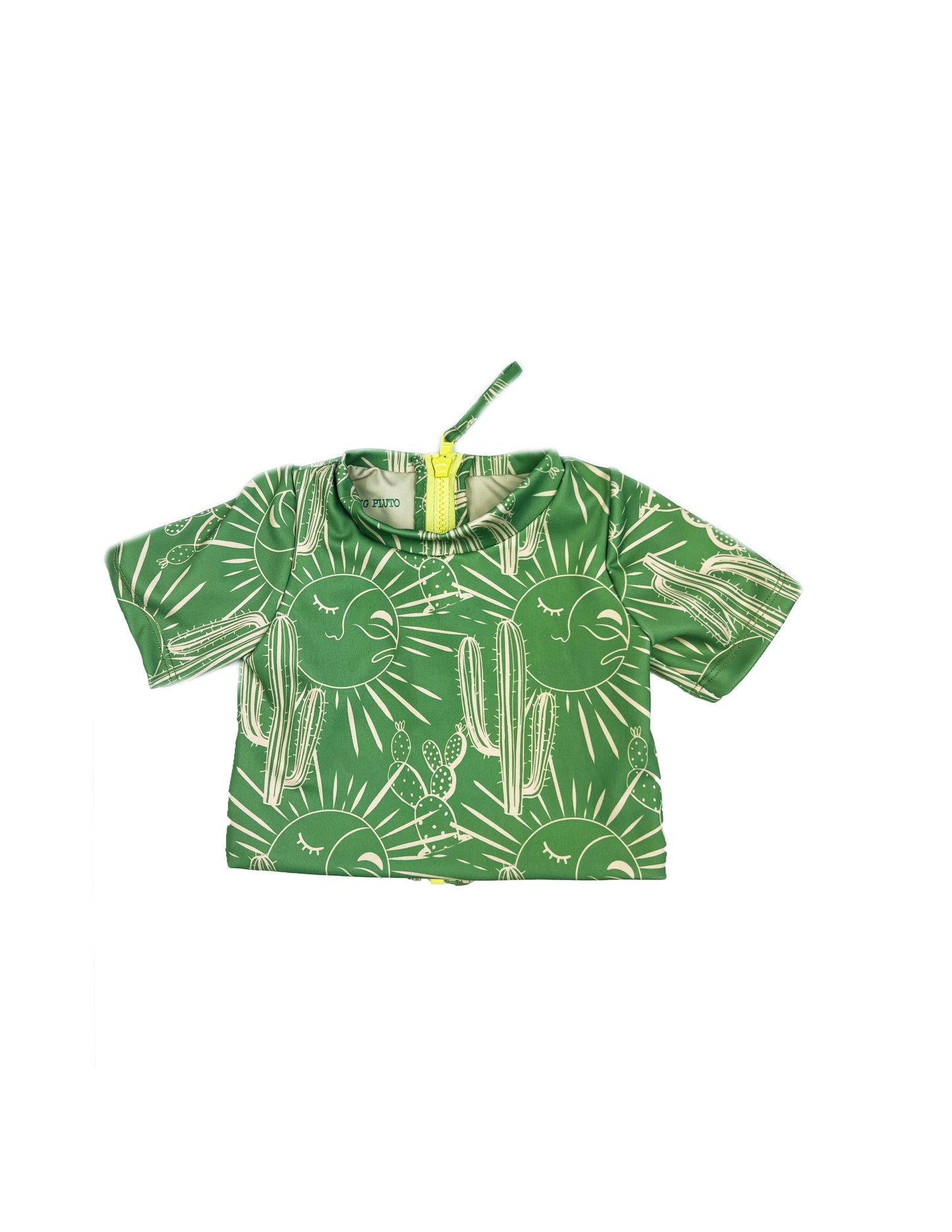 GREEN DESIERTO / RASHGUARD BATHINGSUIT