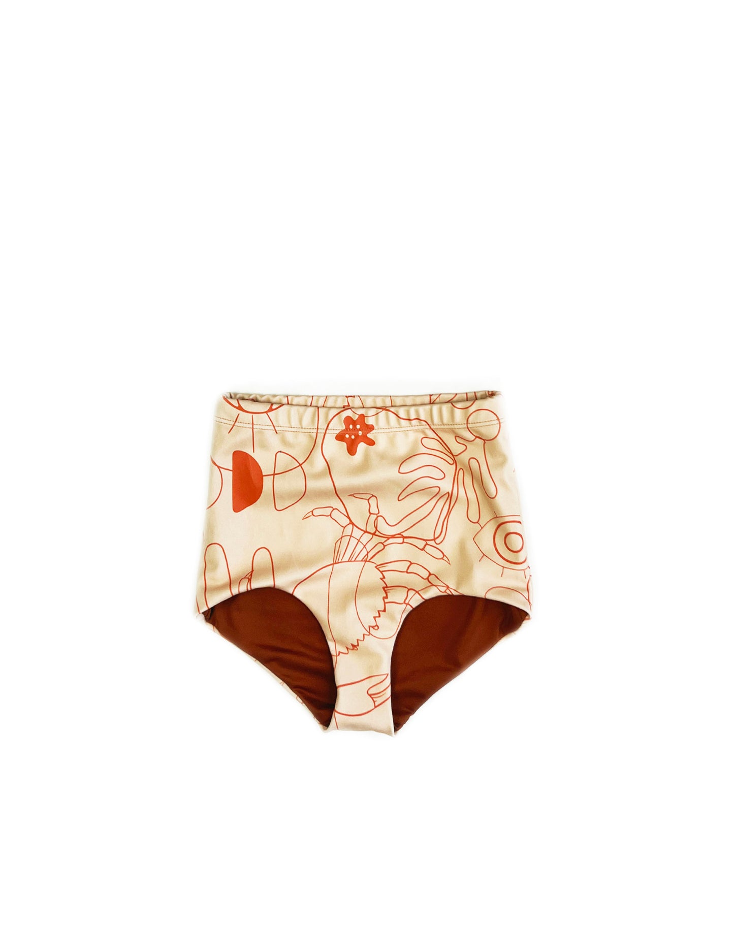 PEACH SAND / RASHGUARD BATHINGSUIT