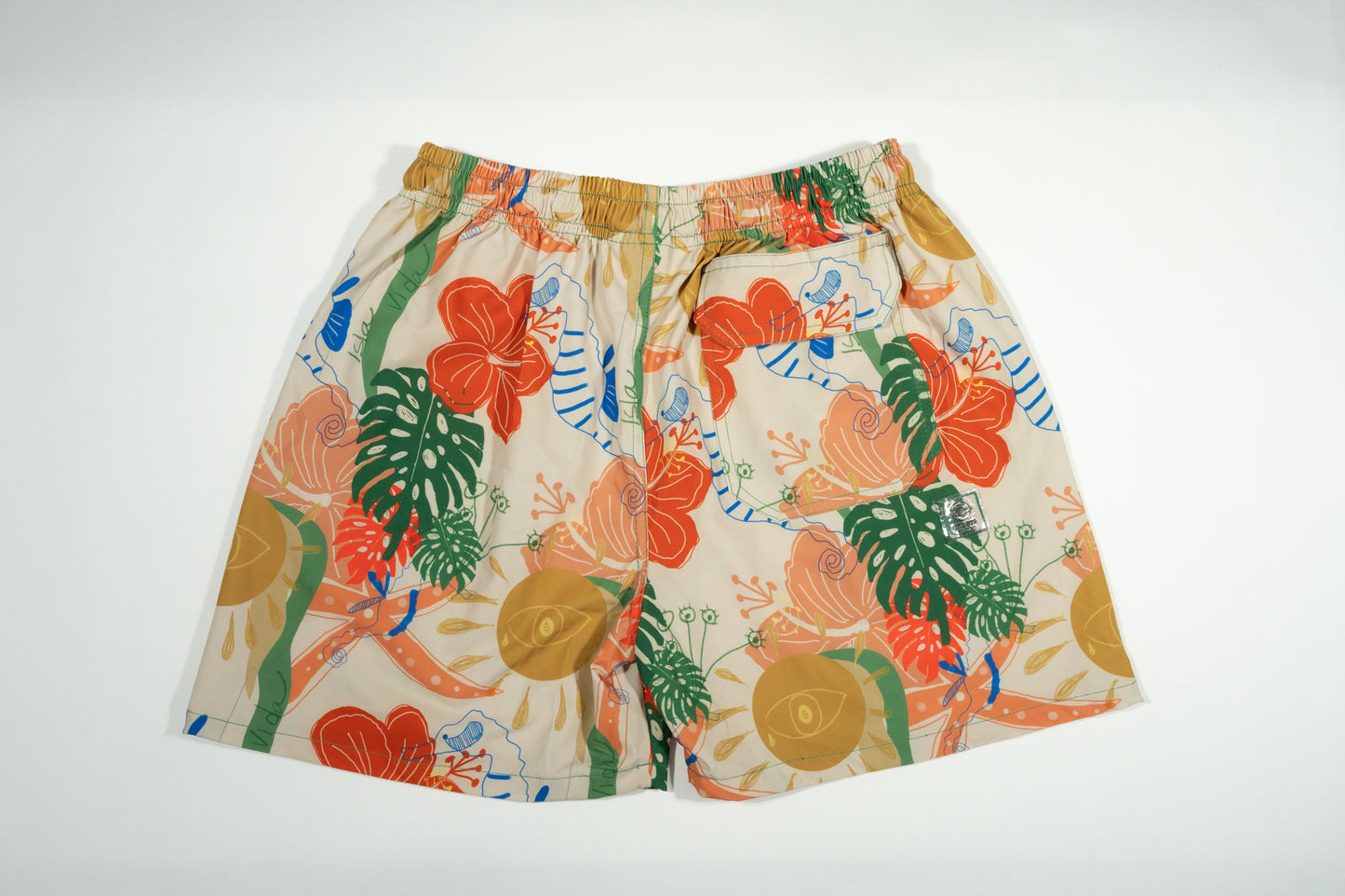 Men's Swimsuit Shorts - JUNGLE