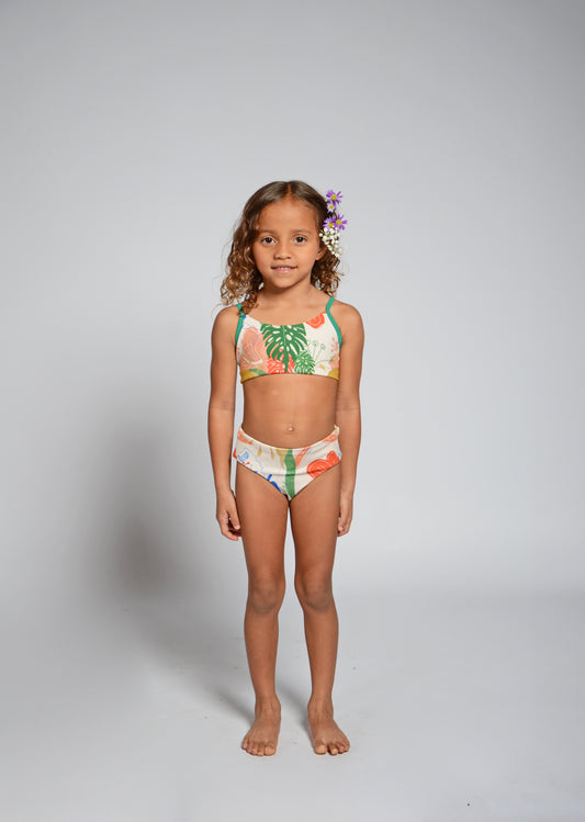 Girls' Tropical Bikini - Selva