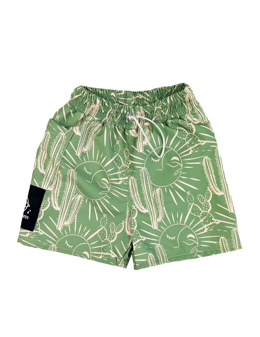 GREEN DESIERTO / SWIM SHORTS